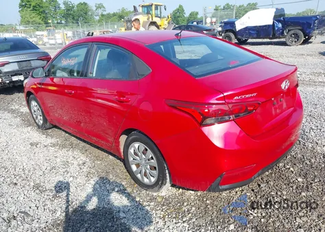 2018 Hyundai Accent Se из США, поврежденный, VIN 3KPC24A30JE034827